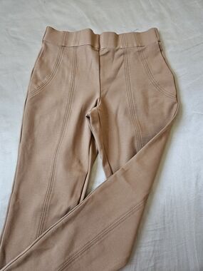 Thalian Slim Ponte Leggings in Light Brown